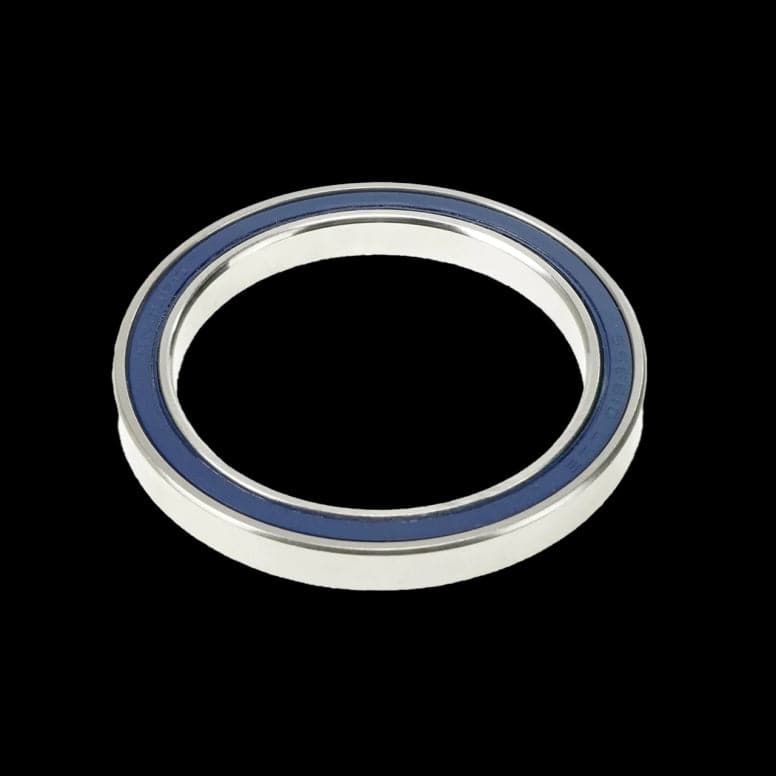 Enduro Bearings 6810 2RS stainless steel sealed bearing, 50x65x7mm, for bike hubs and bottom brackets, with rubber seals for durability.