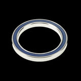 Enduro Bearings 6810 2RS stainless steel sealed bearing, 50x65x7mm, for bike hubs and bottom brackets, with rubber seals for durability.