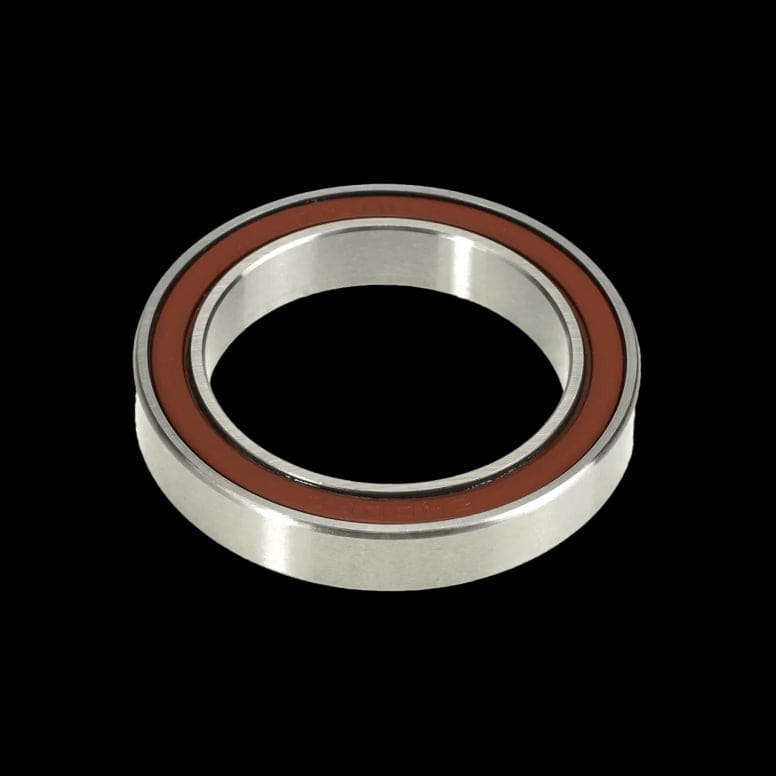 Enduro Bearings 71806 LLB stainless steel angular contact headset bearing with 7mm axle and 42mm outer diameter for bike components.
