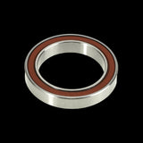 Enduro Bearings 71806 LLB stainless steel angular contact headset bearing with 7mm axle and 42mm outer diameter for bike components.