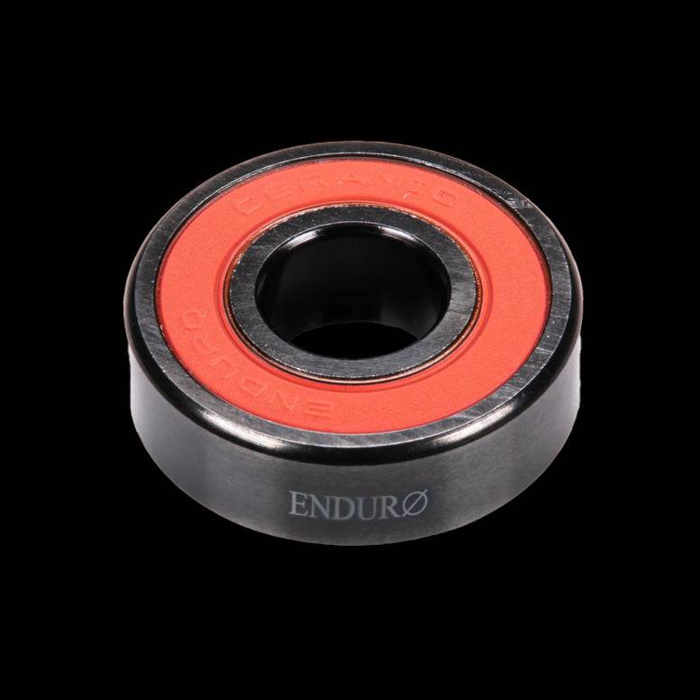 Enduro Bearings 608 VV Zero ceramic sealed bike bearings, 8mm x 22mm x 8mm, shown in the image.