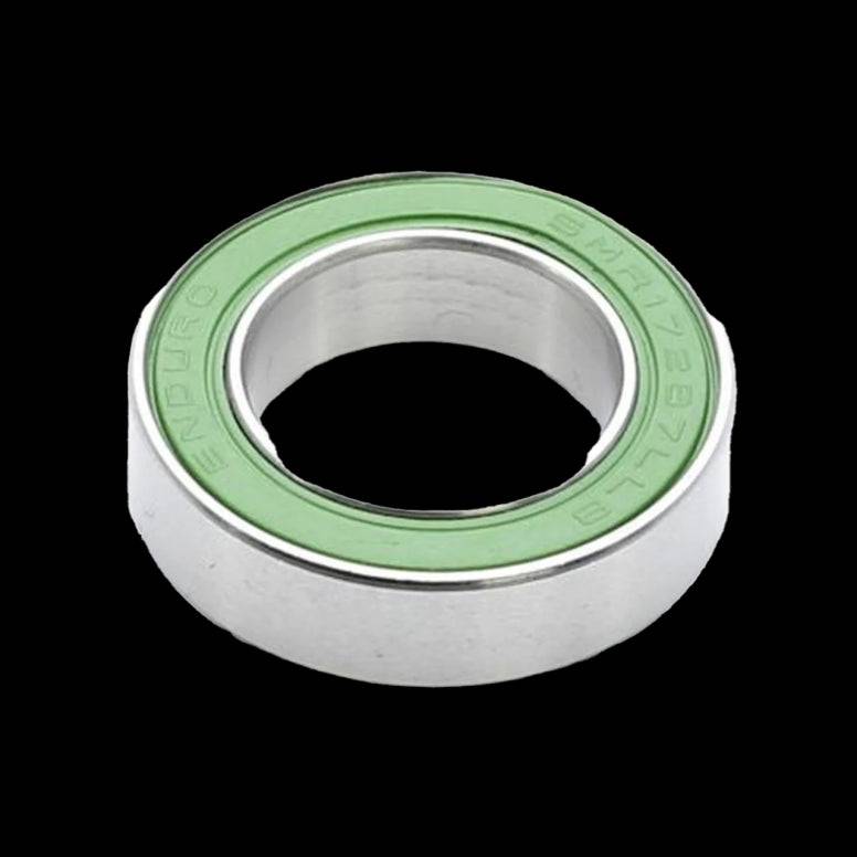 Enduro Bearings SMR 17287 LLB stainless steel angular contact bearing with 17x28x7mm dimensions, shown in the image.
