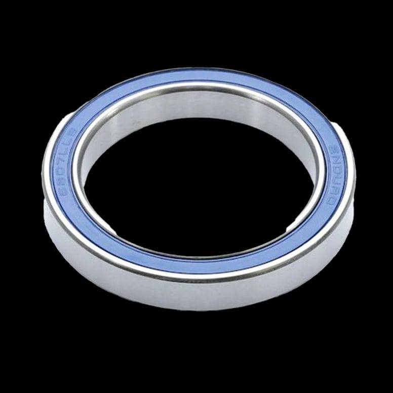 Enduro Bearings 6807 LLB ceramic hybrid bearing for cycling hubs and bottom brackets, showing the 7mm x 47mm component.
