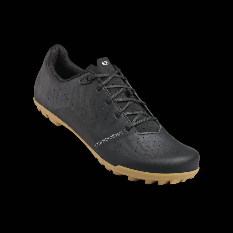 Crank Brothers Candy Lace Gravel Cycling Shoes with durable rubber outsole, featuring lace-up design and breathable fabric.