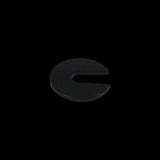 Cane Creek DB Coil stroke reducer, 2.5mm for 9.5mm shaft rear shock, black, component for mountain bike suspension systems.