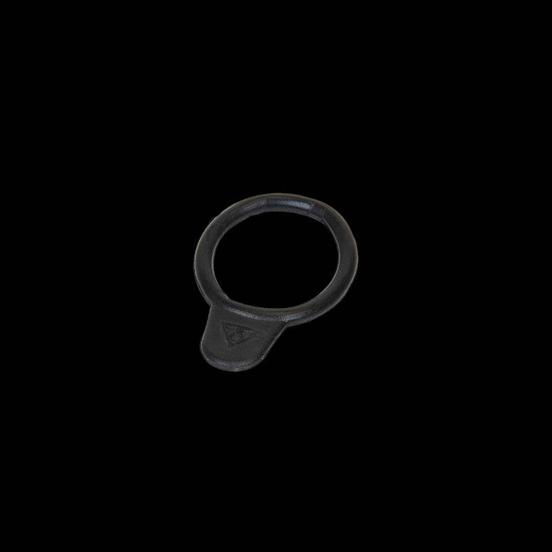 Topeak rubber strap accessory for clamp, compatible with Hybrid Rocket HP, RX, and RaceRocket series bikes, shown in black.