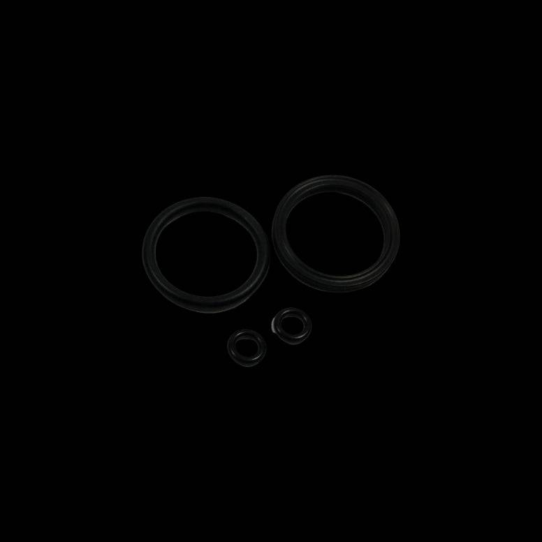 Cane Creek DB Coil Gas Rebuild Kit for rear shock maintenance, includes components for performance restoration and coil gas refilling.