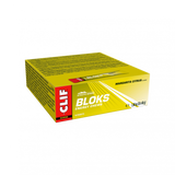 Clif Blok Energy Chews in 18-pack, orange and fruit-flavored sports nutrition accessories for quick energy.