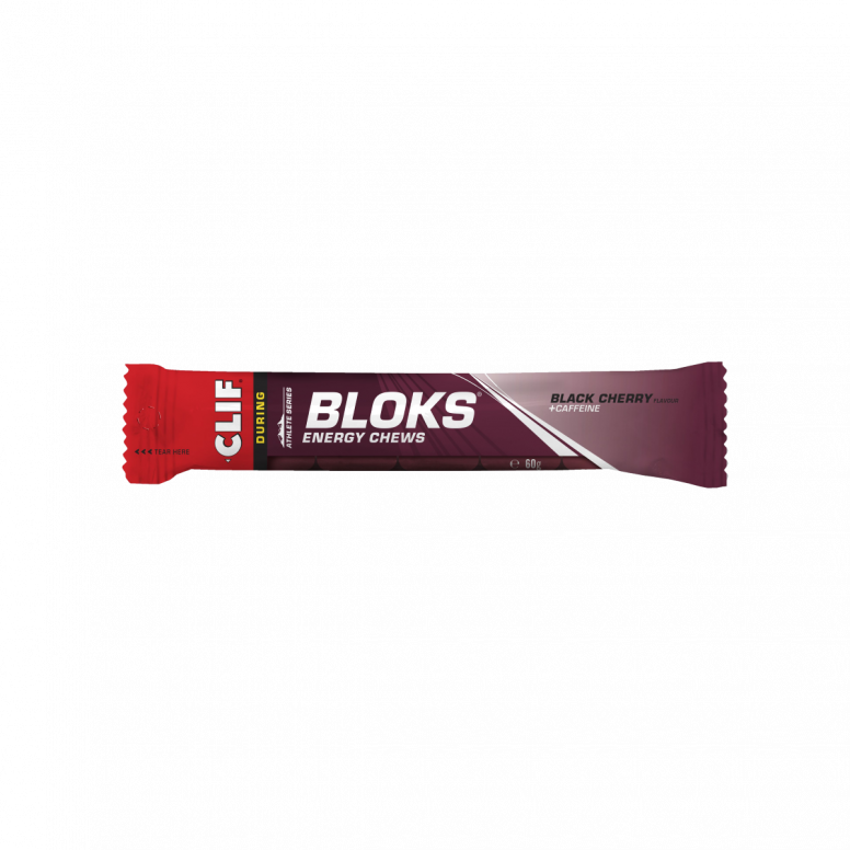 Clif Blok Energy Chews in an 18-pack, colorful gel energy supplements for active lifestyles and sports nutrition.