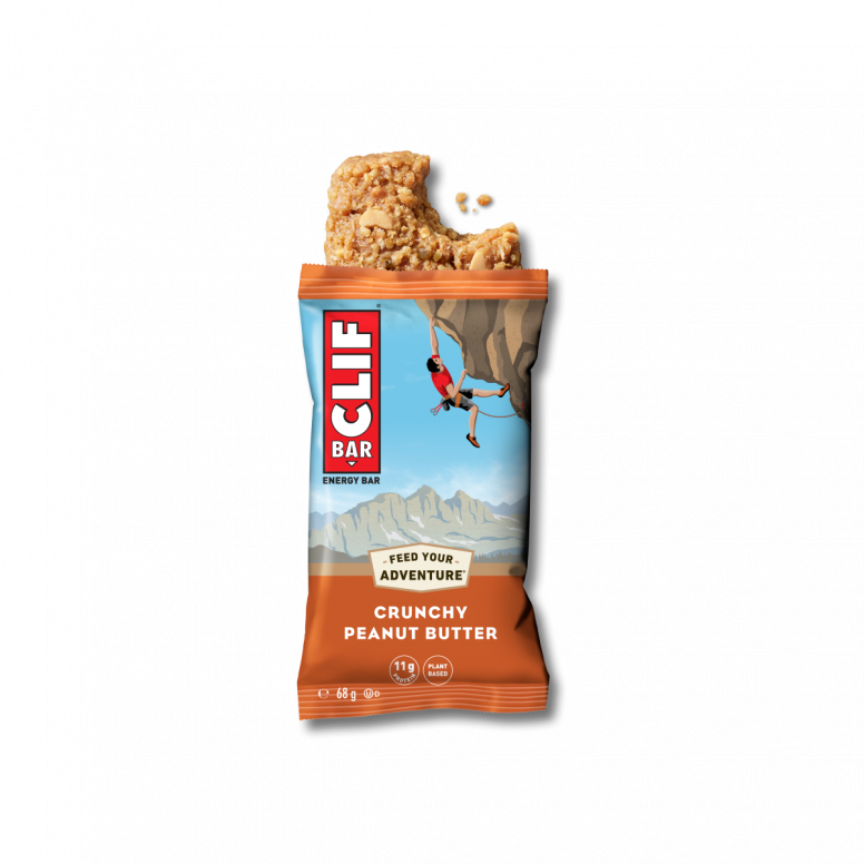 Clif Bar 12-pack of energy bars with natural ingredients, ideal for on-the-go snacks and outdoor activities.