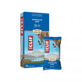 Clif Bar 12-pack of energy snack bars, featuring the Clif brand logo and packaging for on-the-go nutrition.