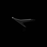 Fizik Aeris Link water bottle cage mount for Aeris triathlon saddles, black, designed for secure bottle attachment.