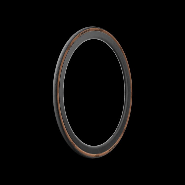 Pirelli P ZERO Race TLR RS Classic SpeedCORE SmartEVO2 tubeless ready 700c bicycle tire with sleek black design.