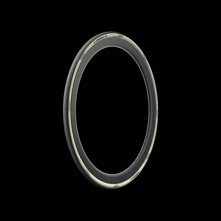 Pirelli P ZERO Race TLR RS tubeless ready road tyre with SpeedCORE SmartEVO2 technology and detailed tread pattern.
