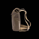 Brooks Pickwick roll-top backpack with laptop sleeve, ideal for urban cycling and commuting, in durable fabric with adjustable straps.