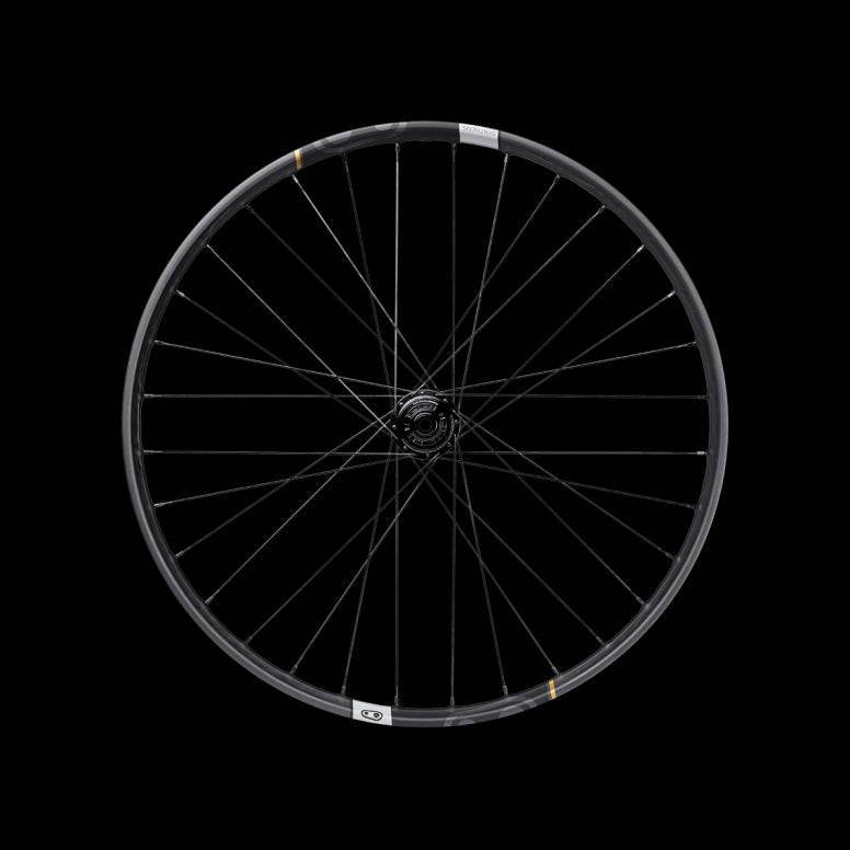 Crankbrothers Synthesis E11 Carbon MTB rear wheel for mountain bikes, showing lightweight carbon rim and durable hub components.