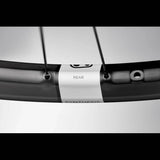 Crankbrothers Synthesis DH11 carbon rear wheel for downhill MTB, tubeless-ready mountain bike component with lightweight, durable design.