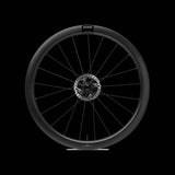 Scope Cycling S4 Disc Carbon Road Wheelset, hand-built performance bike wheels with lightweight carbon rims and disc brake compatibility.