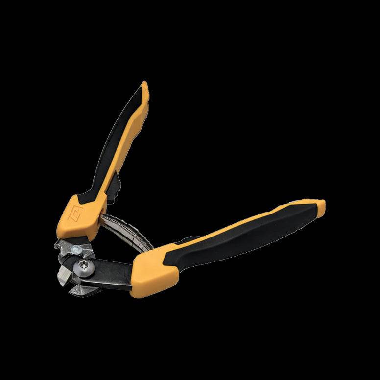 Jagwire Pro Housing Cutter V2 in black and yellow, a bike brake and shift cable cutting tool for workshop use.