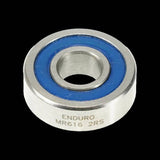 Enduro Bearings MR 616 2RS ABEC 3 sealed 6x16x5mm cycling hub and bottom bracket bearing in packaging