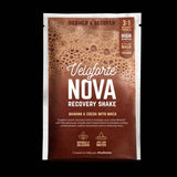 Veloforte protein shakes in vegan and whey options, showing bottles of low-calorie, gut health, and recovery supplements.