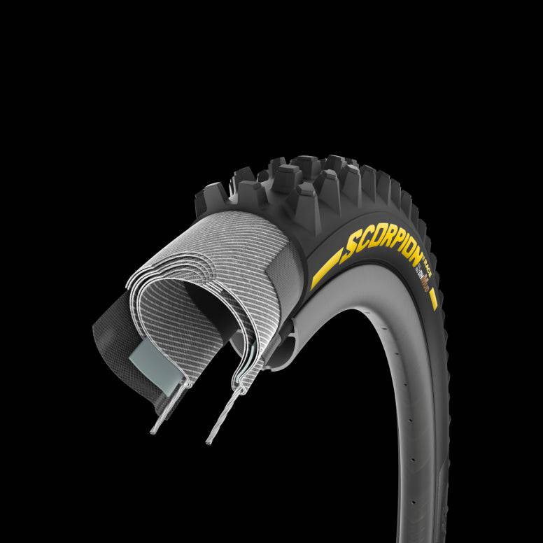 Pirelli Scorpion Race DH Mud Yellow 29x2.40 SmartEVO DH DualWALL+ Tubeless Ready | Swinnerton Cycles