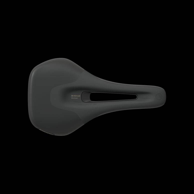 Ergon SR Allroad Women saddle for gravel riding, training, and bikepacking, featuring ergonomic design and durable components.