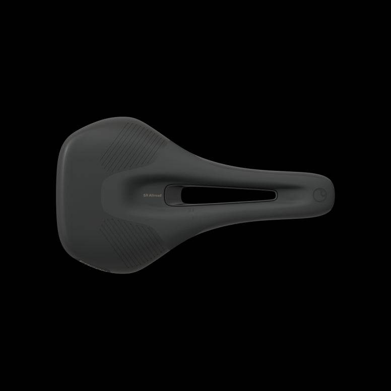 Ergon SR Allroad Comp Women gravel bike saddle with ergonomic design and comfort padding, suitable for all-road cycling.