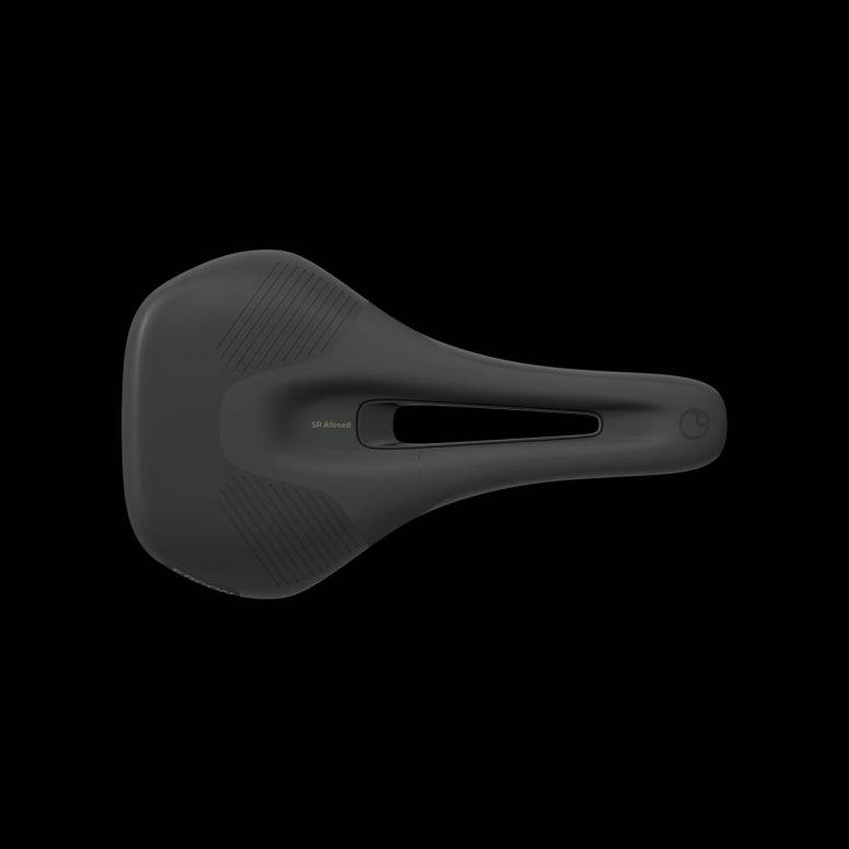 Ergon SR Allroad Comp women’s gravel bike saddle with ergonomic design for comfort and support during cycling.