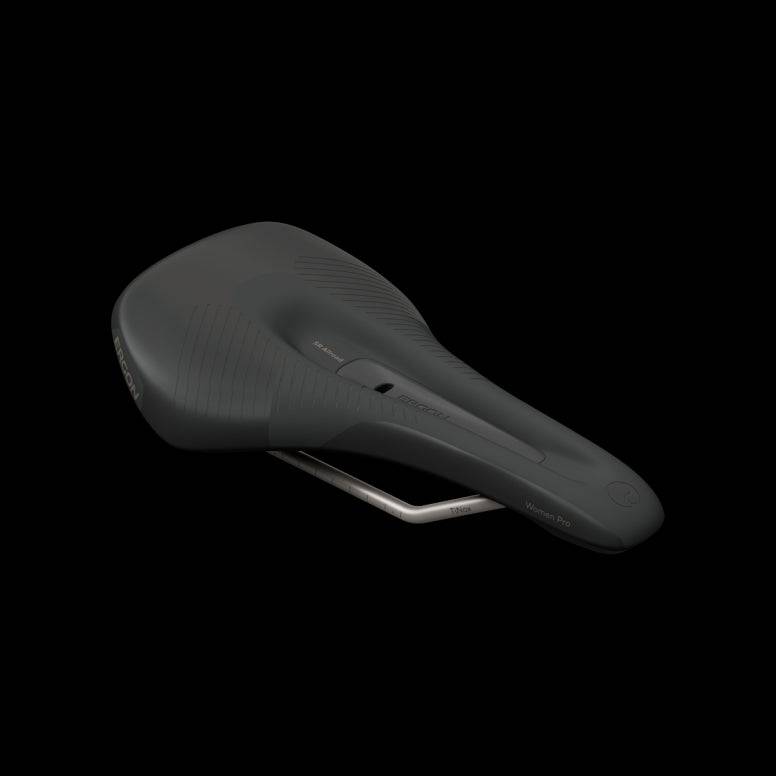Ergon SR Allroad Pro Women saddle for gravel and road cycling, featuring ergonomic design and comfort-focused components.