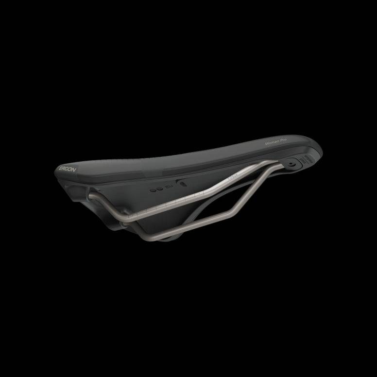 Ergon SR Allroad Pro women’s saddle for gravel and road cycling, featuring ergonomic design and comfortable padding.