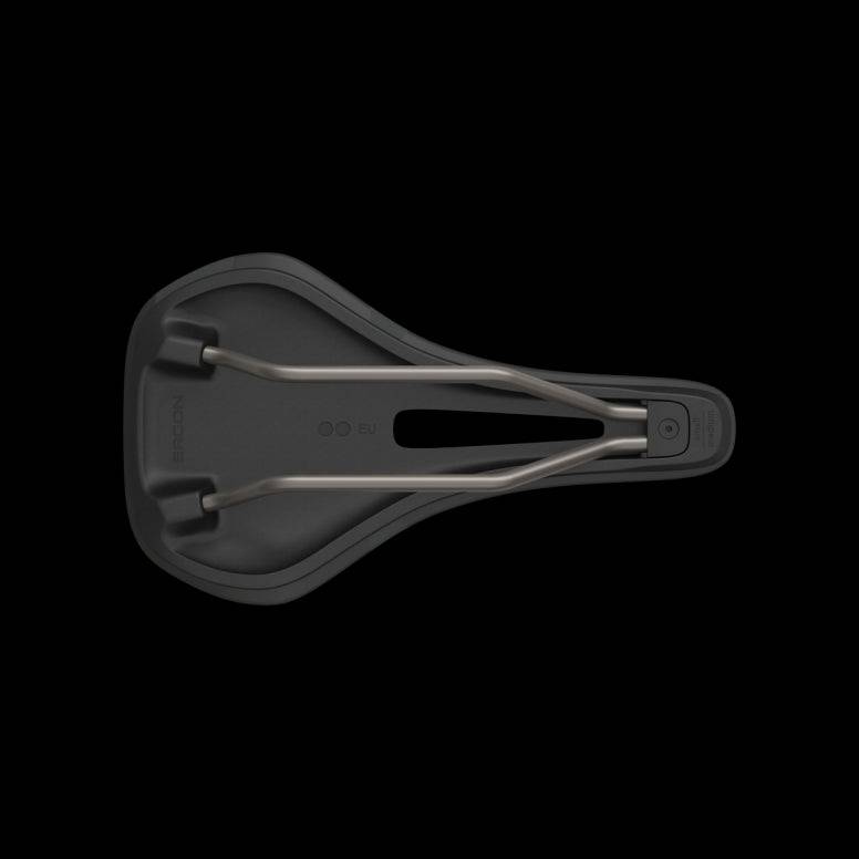 Ergon SR Allroad Pro women’s saddle for gravel and road cycling, featuring ergonomic design and comfortable padding.