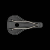 Ergon SRS Comp Men road bike saddle with ergonomic relief channel, designed for comfort and support during cycling.