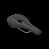 Ergon SRS Comp men's road bike saddle with ergonomic relief channel, designed for comfort and ergonomic support.