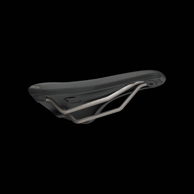 Ergon SR Allroad Pro men's gravel racing bike saddle with ergonomic design, lightweight components, and comfort features.