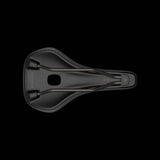 Ergon SMS Sport Men mountain bike saddle with ergonomic design, suitable for MTB and e-MTB bikes, black and streamlined.