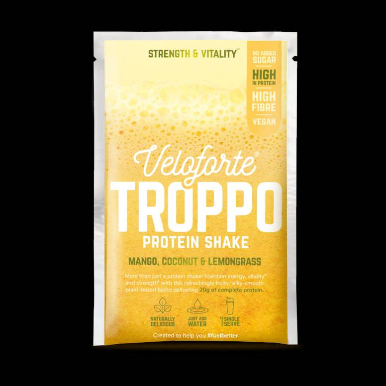Veloforte vegan and whey protein shakes in bottles, showcasing low-calorie, gut health, and recovery benefits for fitness enthusiasts.