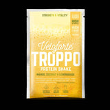 Veloforte vegan and whey protein shakes in bottles, showcasing low-calorie, gut health, and recovery benefits for fitness enthusiasts.
