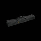 Black Topeak Rally Stand Carry Bag for Rally A-Type workshop stand, durable storage solution for bike maintenance tools.