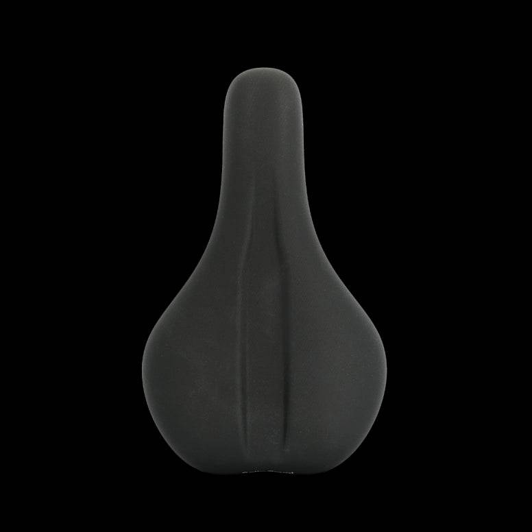 Selle Royal Explora Junior bike saddle with waterproof cover, ergonomic design, and clip system for children's comfort.