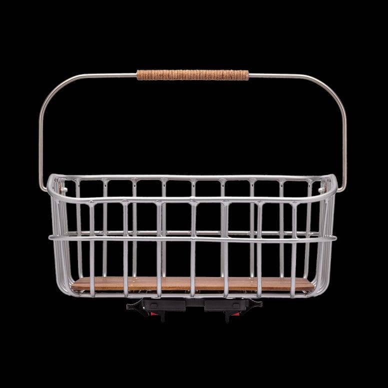 Brooks Peckham Low Basket Silver | Swinnerton Cycles