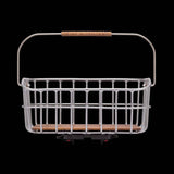 Brooks Peckham Low Basket Silver | Swinnerton Cycles