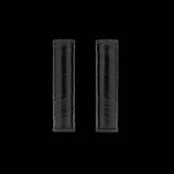 Brooks Willow leather bike grips, 130mm clampless urban handlebar grips, designed for comfortable biking components.