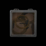 Topeak Internal Cable Routing Set for bike frame cable management, silver, designed for seamless internal wiring installation.