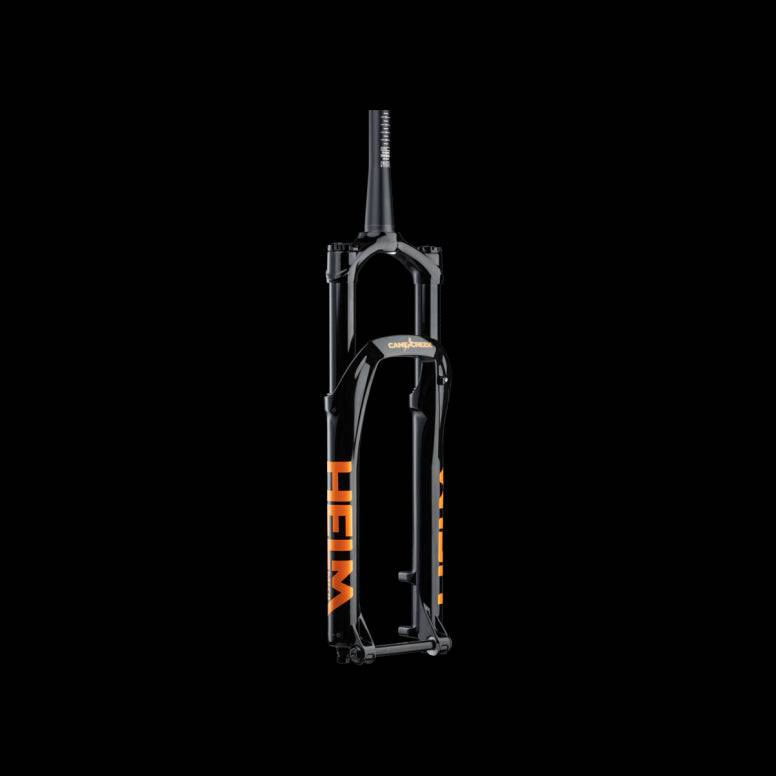 Cane Creek Helm MKII brushed pink sticker kit for rear shock components and accessories, featuring colorful branded decals.