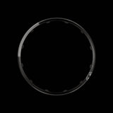Crankbrothers Iodine 2 29-inch mountain bike wheel rim in black and silver, showcasing the lightweight alloy design and branding.