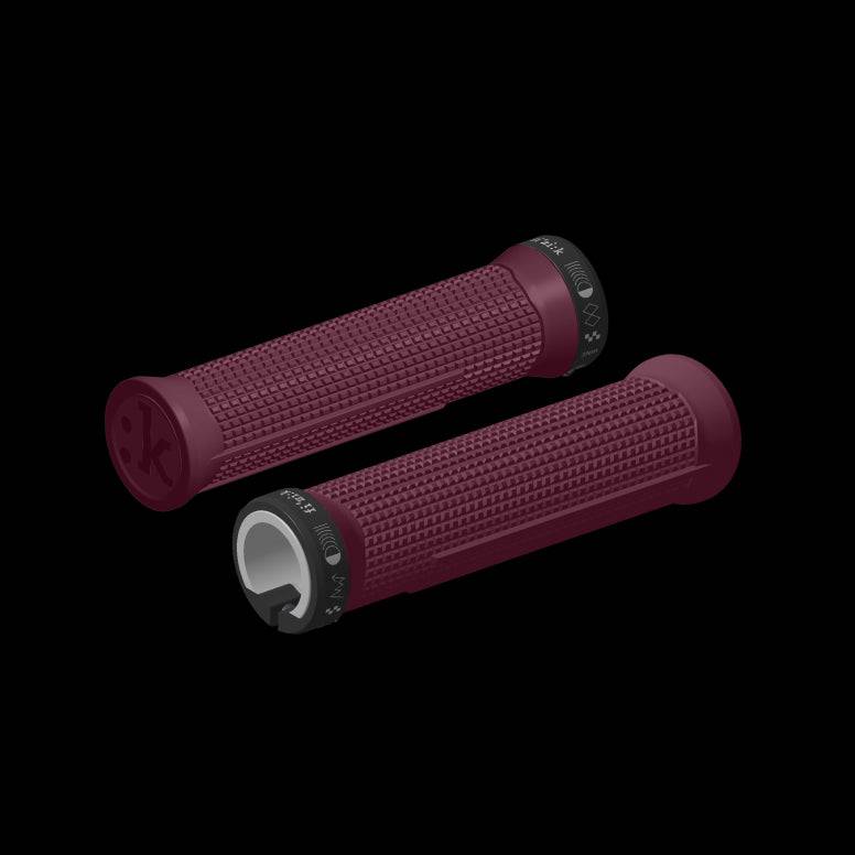 Fizik Race Feel MTB handlebar grips with vibration dampening silicone compound, designed for mountain biking components.