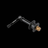 Topeak Team Issue black bike chain holder and tool for rear wheel maintenance, workshop quality for bike chain repair.
