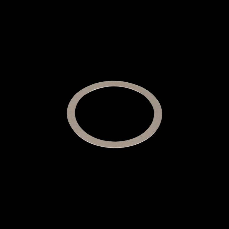 Pack of 10 Cane Creek 0.25mm headset shim washers for 1 1/8" bike headsets, made for precise fitting and assembly.