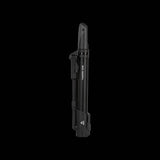 Topeak Mini Morph bike pump with fold-out foot pad and valve compatibility, suitable for inflating tires up to 160 PSI.